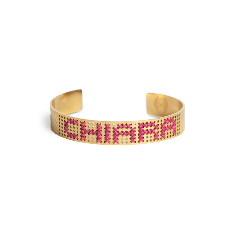 BRACCIALE BASSO ORO - Personalizzabile