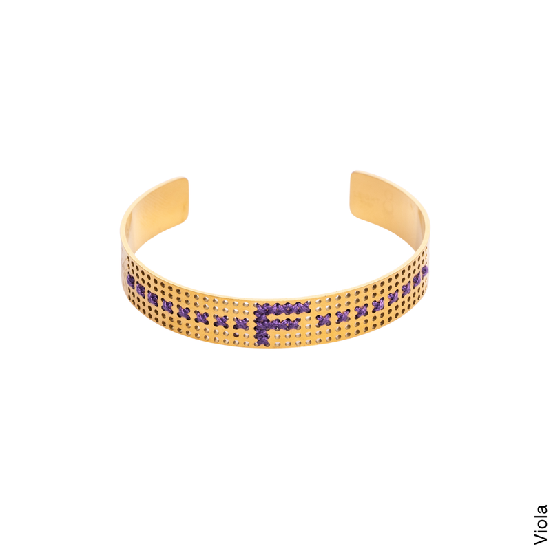 BRACCIALE BASSO ORO - Iniziale