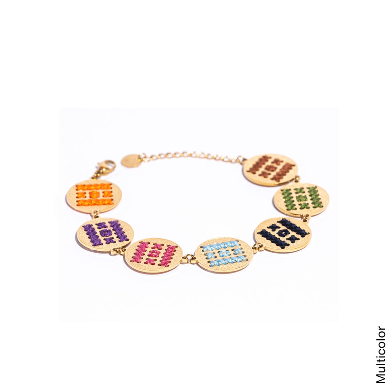 BRACCIALE MONETE IN ORO 18K - Multicolor