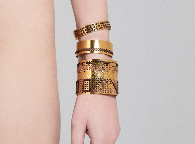 BRACCIALE BASSO ORO - Croci