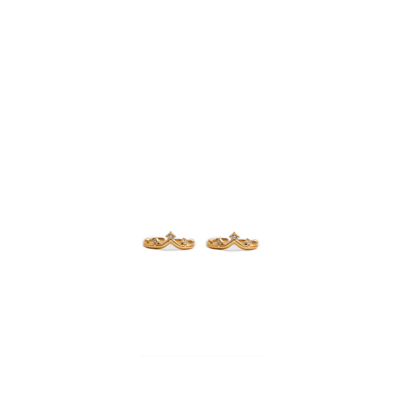 2 FEDINE CORONCINE IN ORO 18K