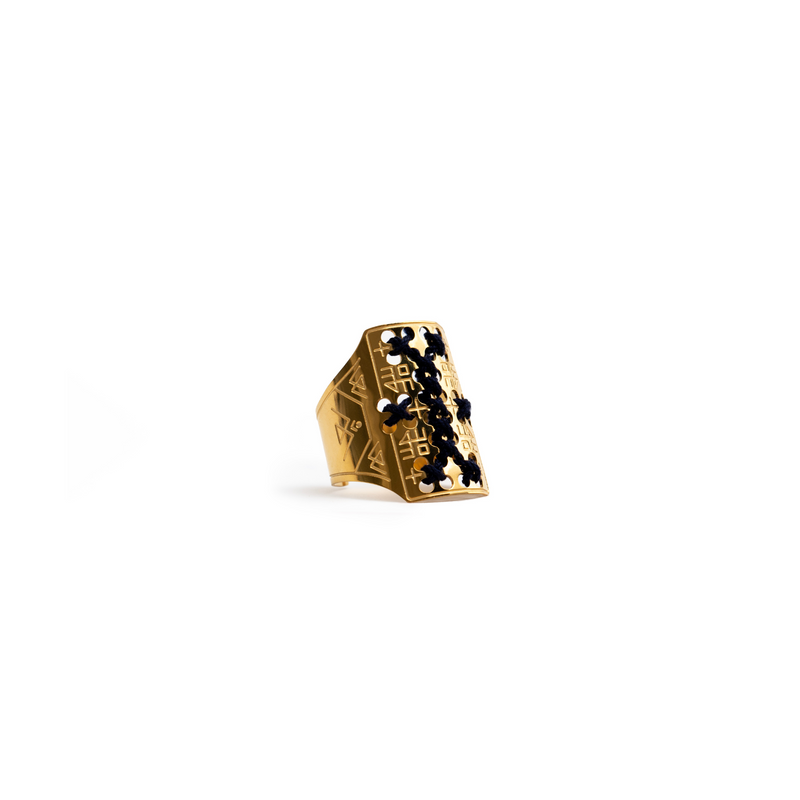 ANELLO ALTO IN ORO 18K - Croci