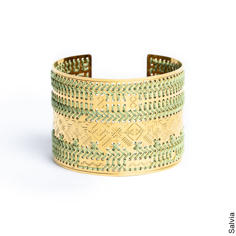 BRACCIALE ALTO INCISO ORO - Monocolore