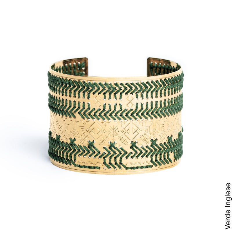 BRACCIALE ALTO INCISO ORO - Monocolore