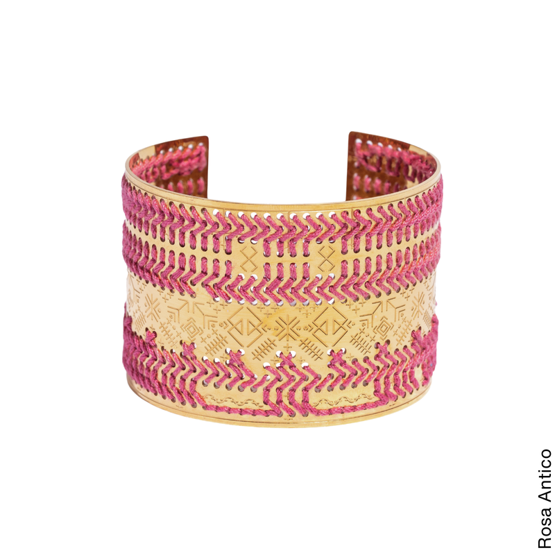 BRACCIALE ALTO INCISO ORO - Monocolore