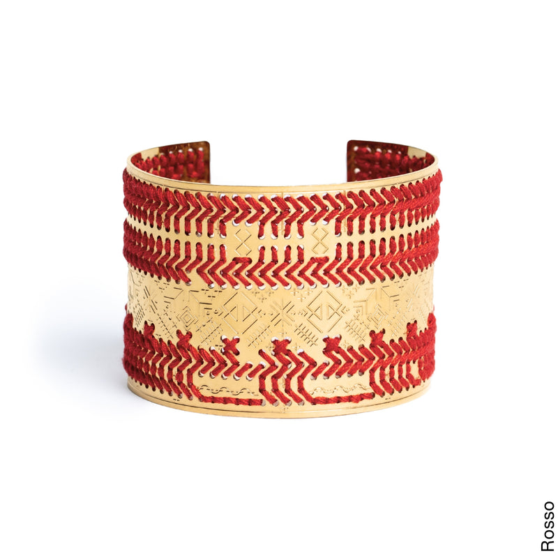 BRACCIALE ALTO INCISO ORO - Monocolore