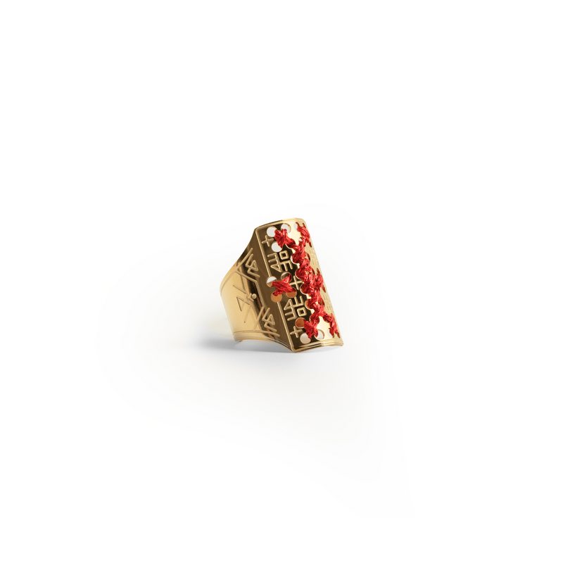 ANELLO ALTO IN ORO 18K - Croci