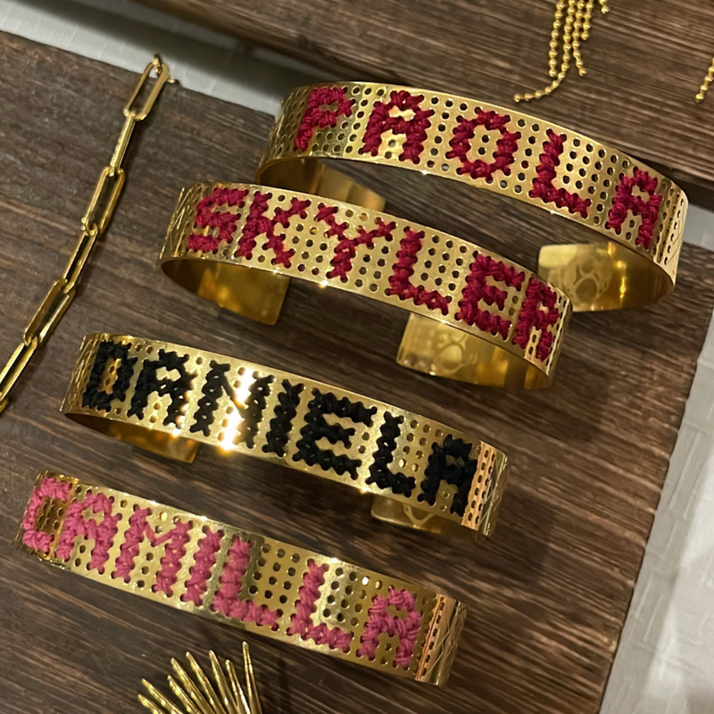 BRACCIALE BASSO ORO - Personalizzabile