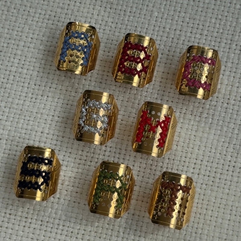 ANELLO ALTO IN ORO 18K - Lettera