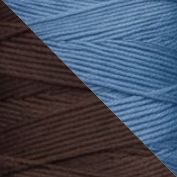 MARRONE SCURO - AZZURRO
