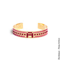 BRACCIALE BASSO ORO - Iniziale BIcolore