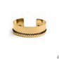 MEDIUM BRACELET IN 18K GOLD - Diagonals