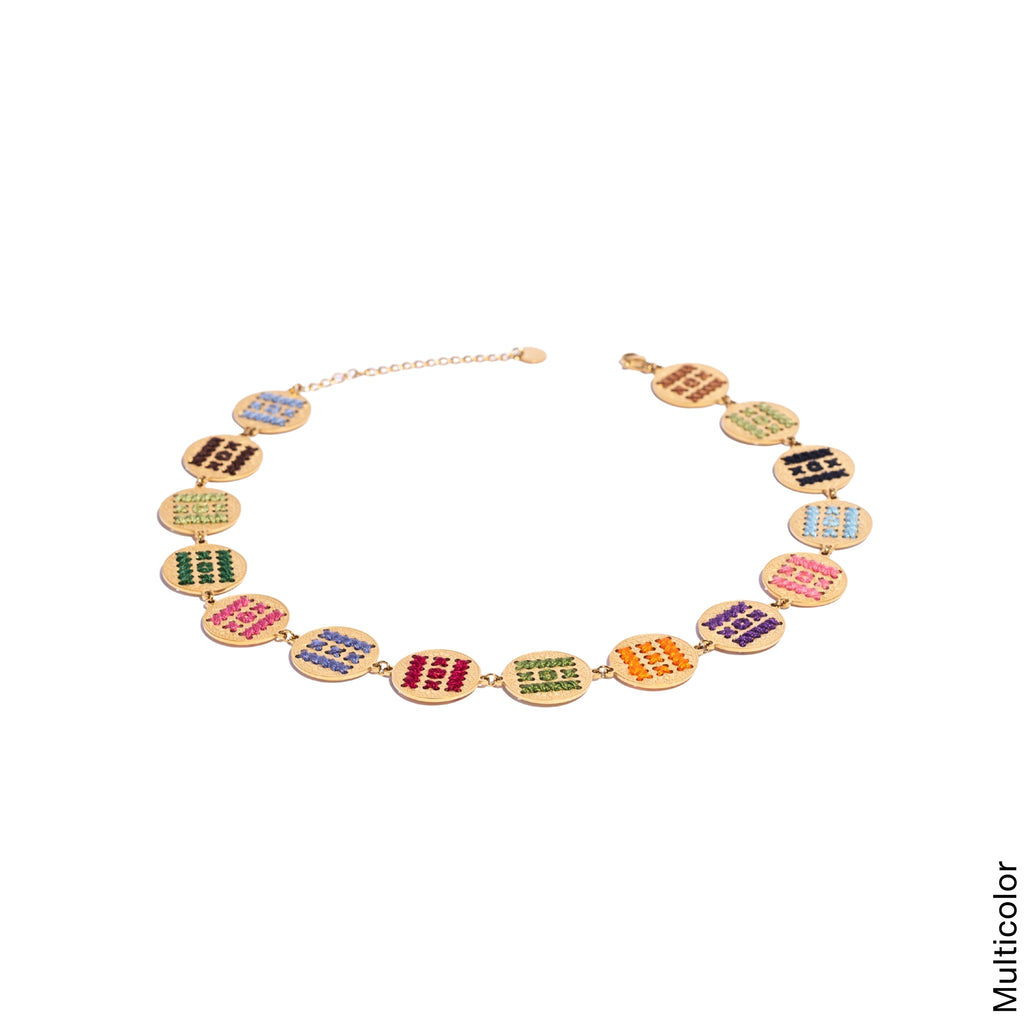 CHOKER MONETE ORO - Pattern Multicolor
