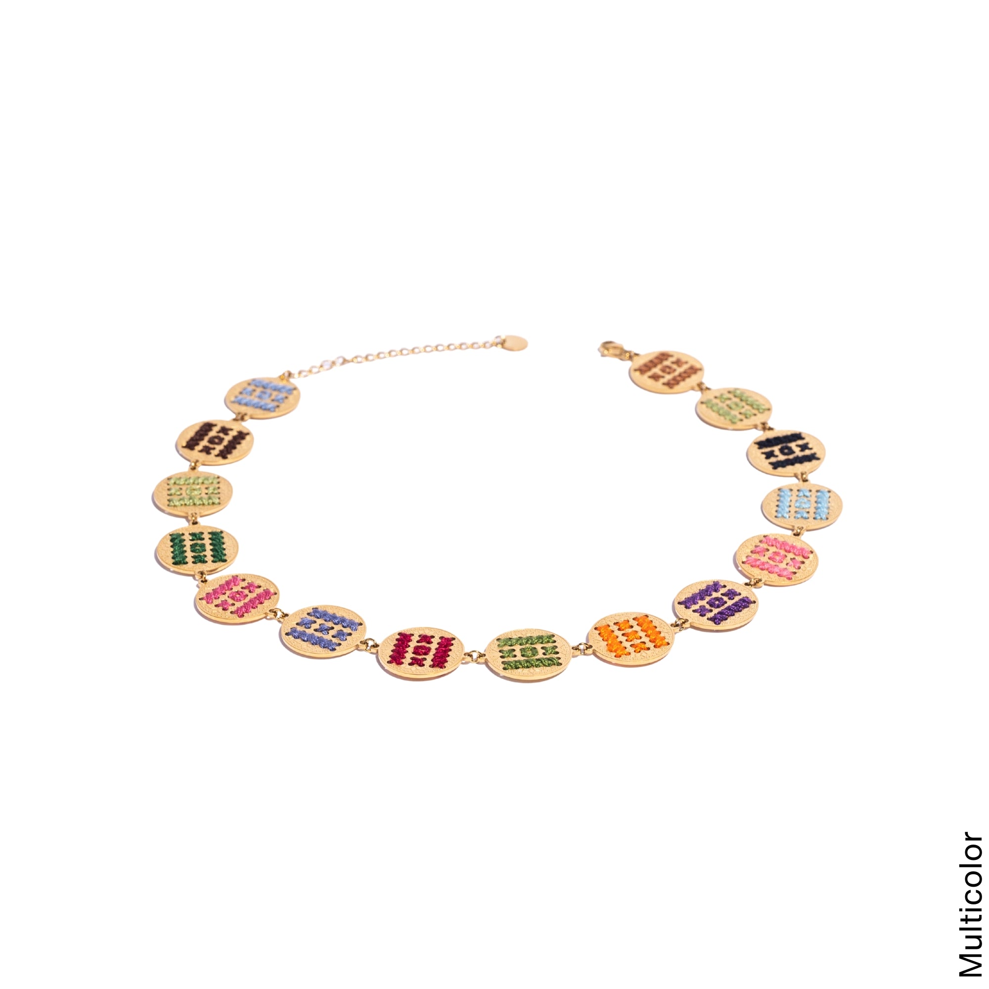 CHOKER MONETE ORO - Pattern Multicolor