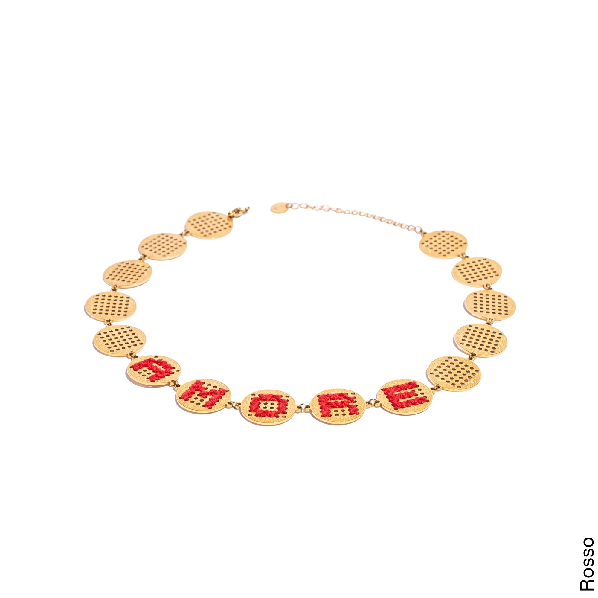 CHOKER MONETE ORO - PERSONALIZZABILE