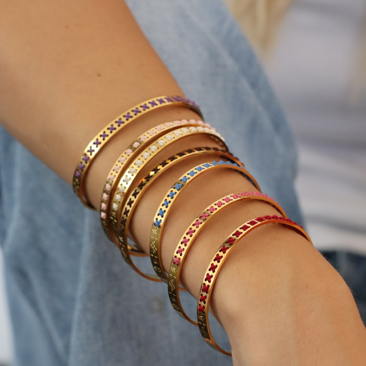 BRACCIALE MINI ORO - Croci Continue