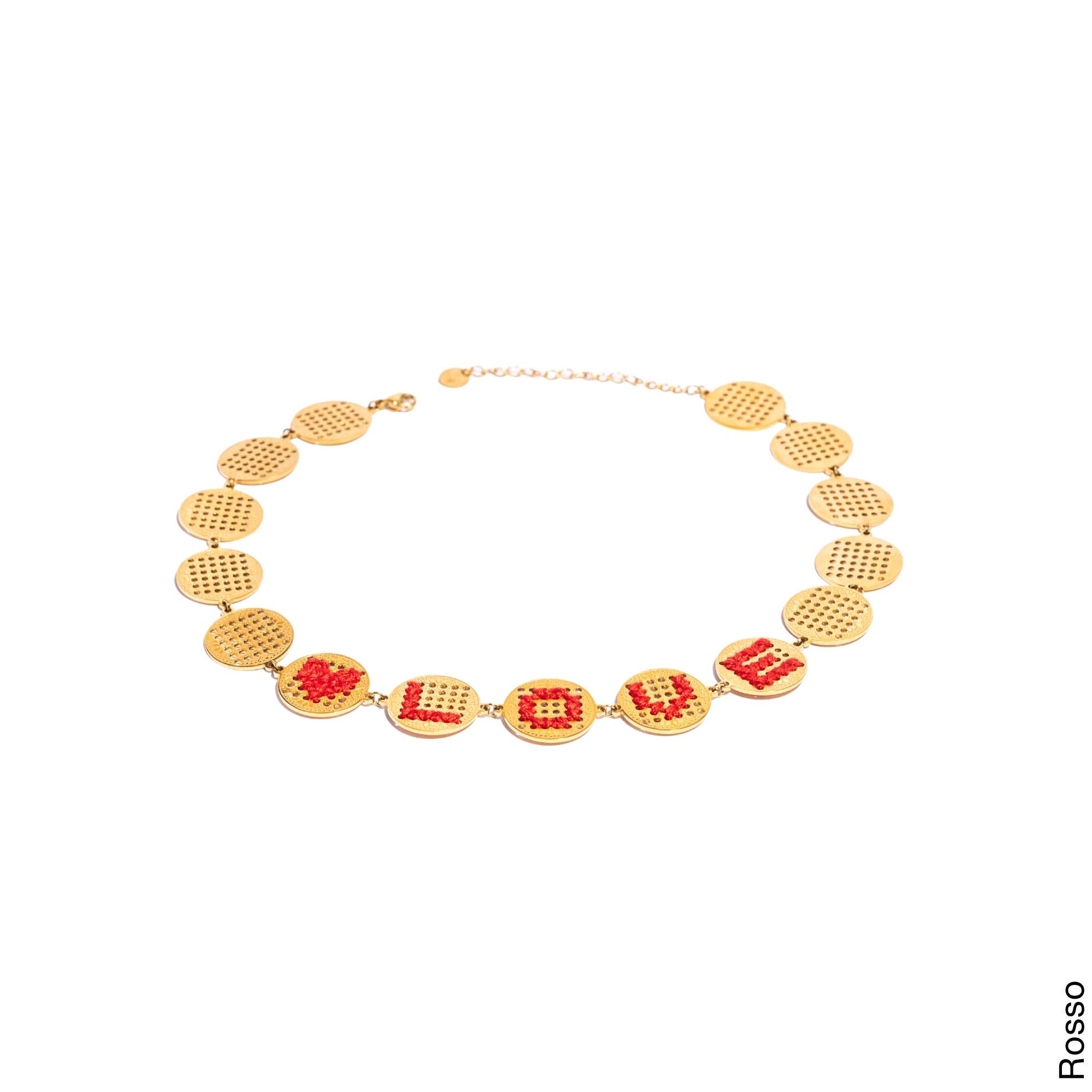 CHOKER MONETE ORO - PERSONALIZZABILE