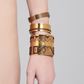 LOW BRACELET IN 18K GOLD - Crosses