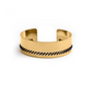 MEDIUM BRACELET IN 18K GOLD - Diagonals