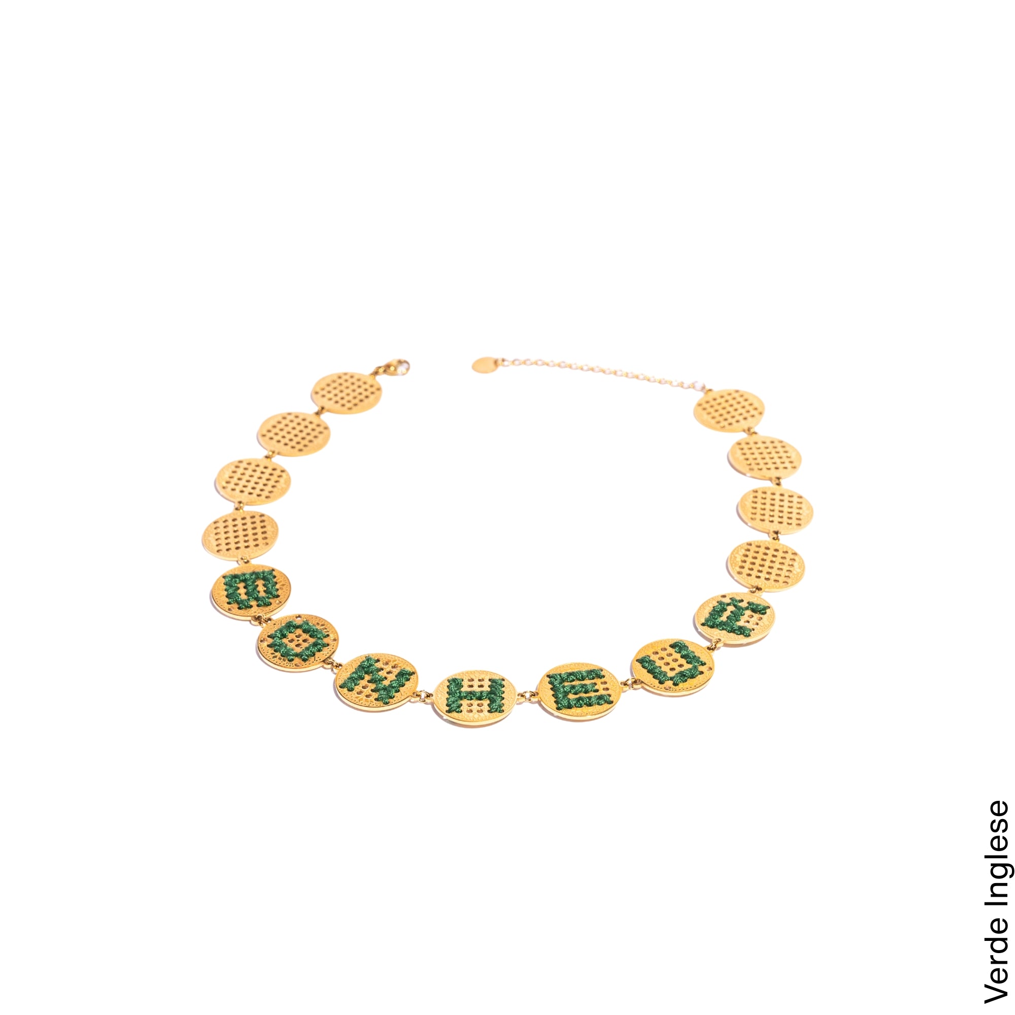 CHOKER MONETE ORO - PERSONALIZZABILE