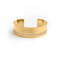 BRACCIALE MEDIO IN ORO 18K - Diagonali Lurex