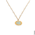 COLLANA CIONDOLO GRANDE IN ORO 18K - Lettera