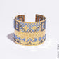 BRACCIALE ALTO IN ORO 18K - Bicolore Quadrato