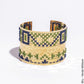 BRACCIALE ALTO IN ORO 18K - Bicolore Quadrato