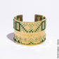 BRACCIALE ALTO IN ORO 18K - Bicolore Quadrato