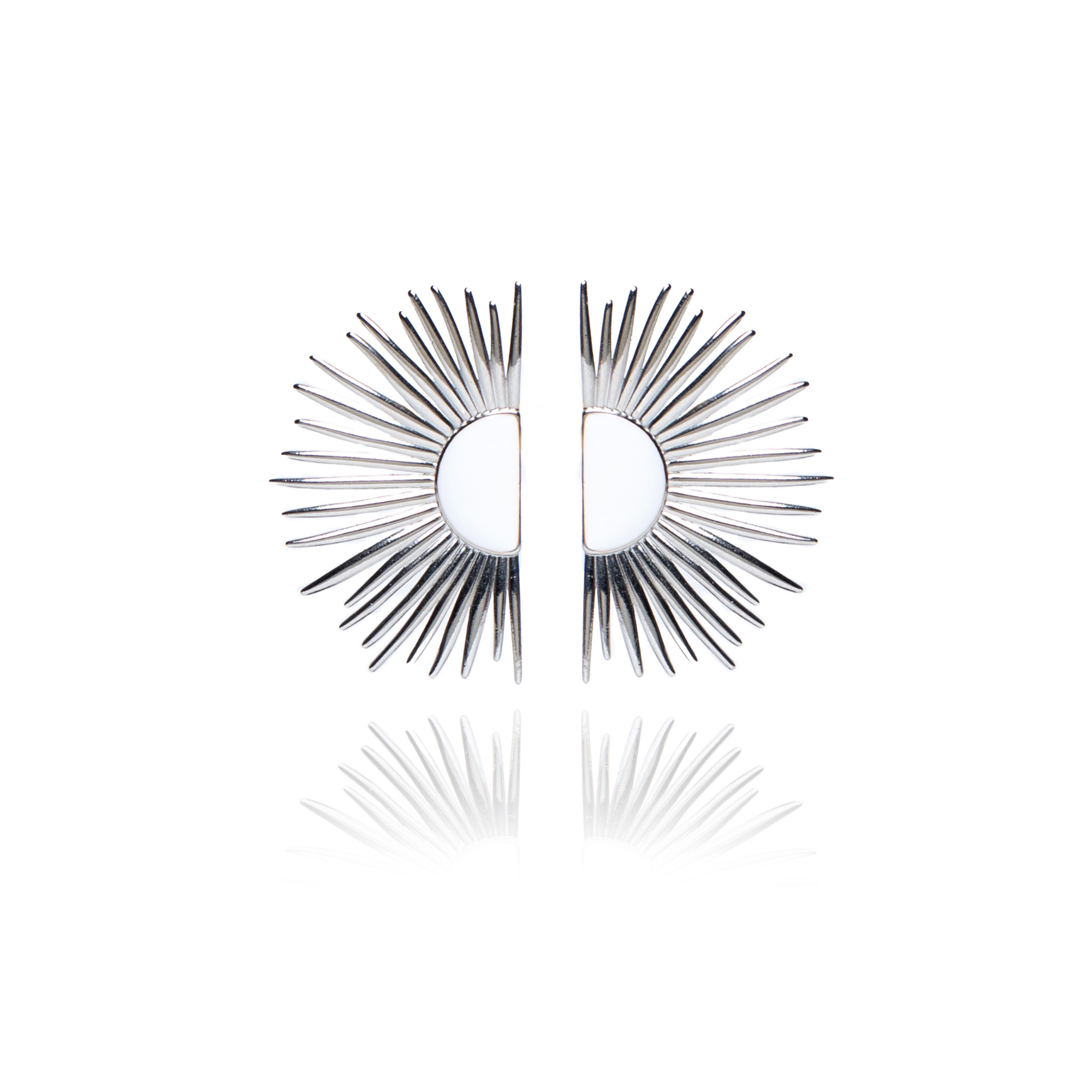 925 SILVER SUN STUD EARRINGS