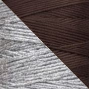 LUREX ARGENTO - MARRONE SCURO
