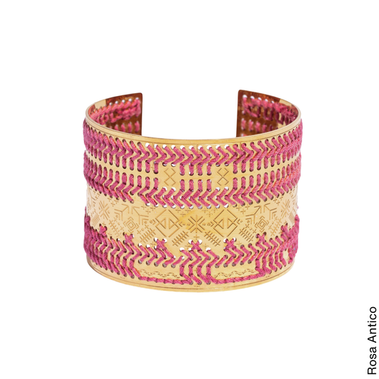BRACCIALE ALTO INCISO ORO - Monocolore