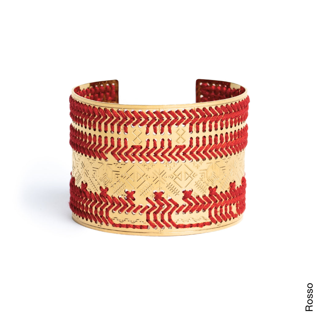 BRACCIALE ALTO INCISO ORO - Monocolore