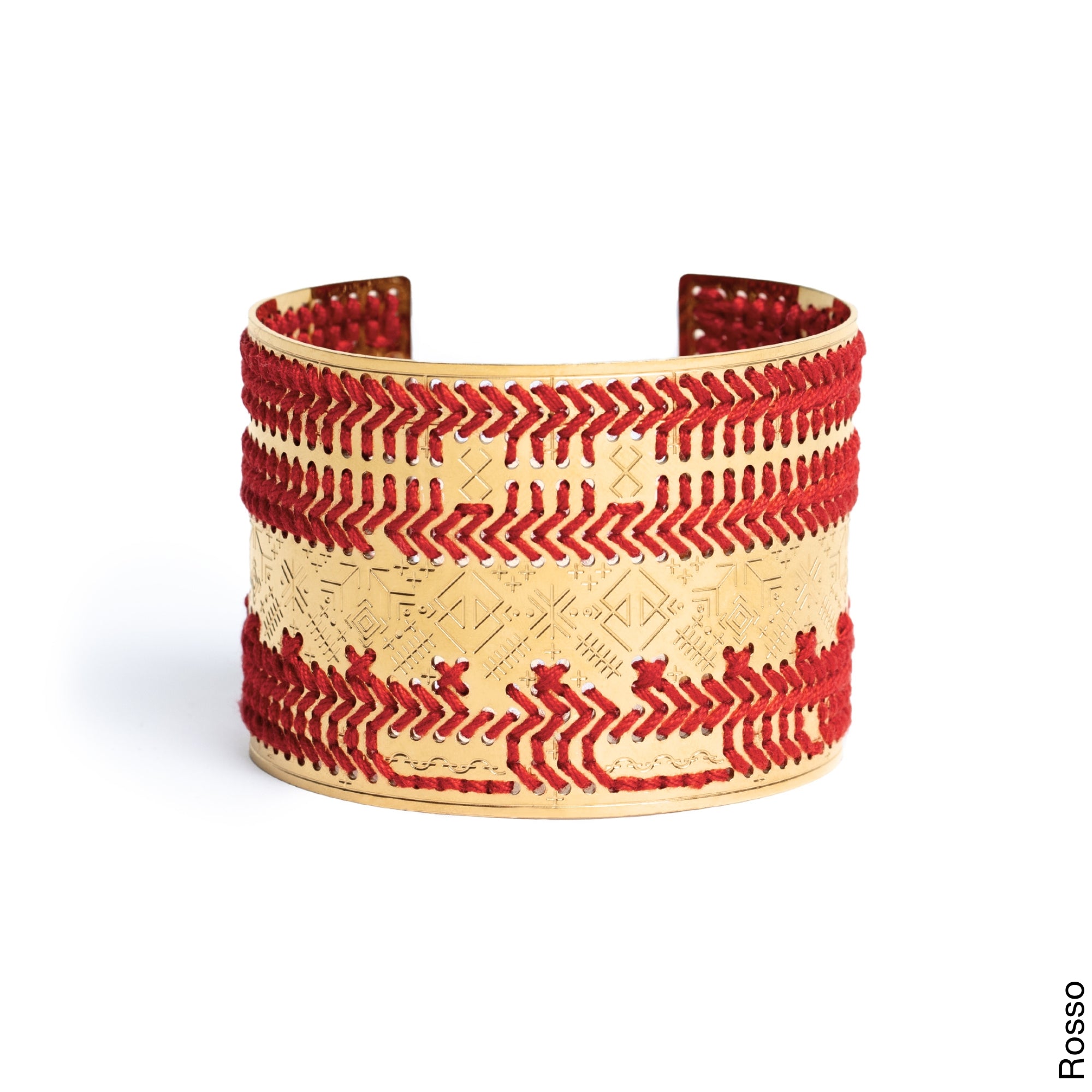 BRACCIALE ALTO INCISO ORO - Monocolore