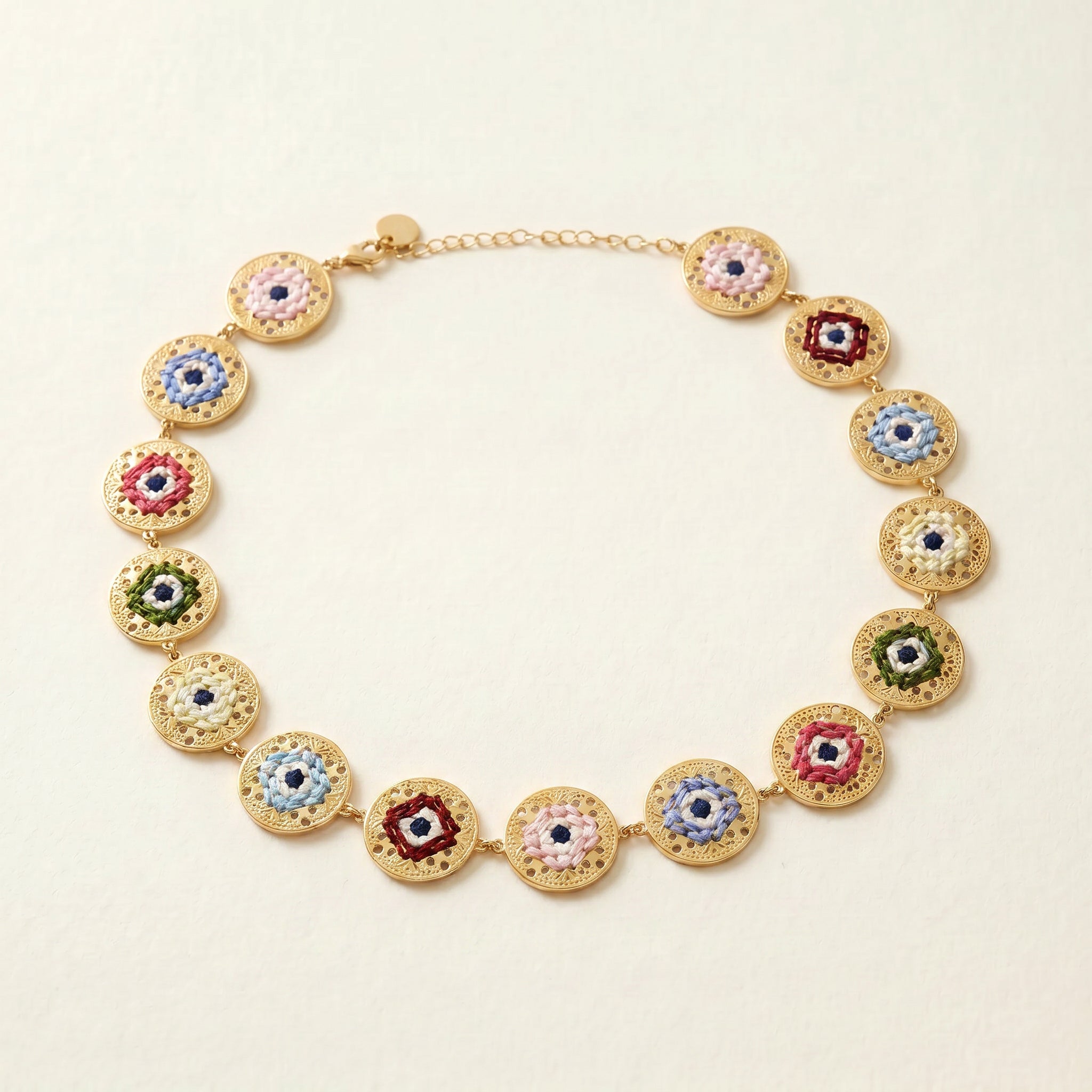 CHOKER MONETE ORO - Lucky Eye Multicolor