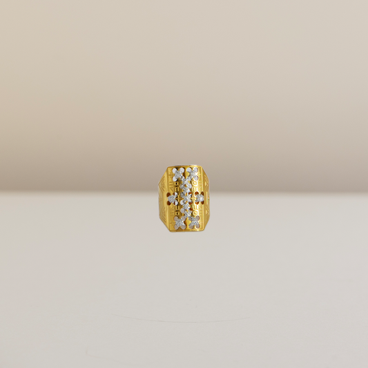 ANELLO ALTO IN ORO 18K - Croci Lurex