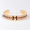 BRACCIALE BASSO ORO - Iniziale BIcolore