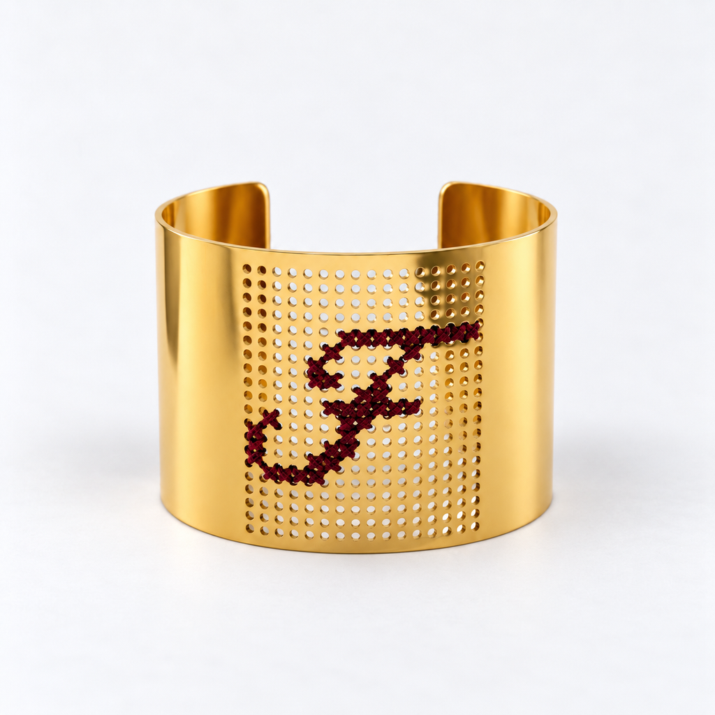 SIGNATURE BRACELET – BRACCIALE ALTO LISCIO ORO
