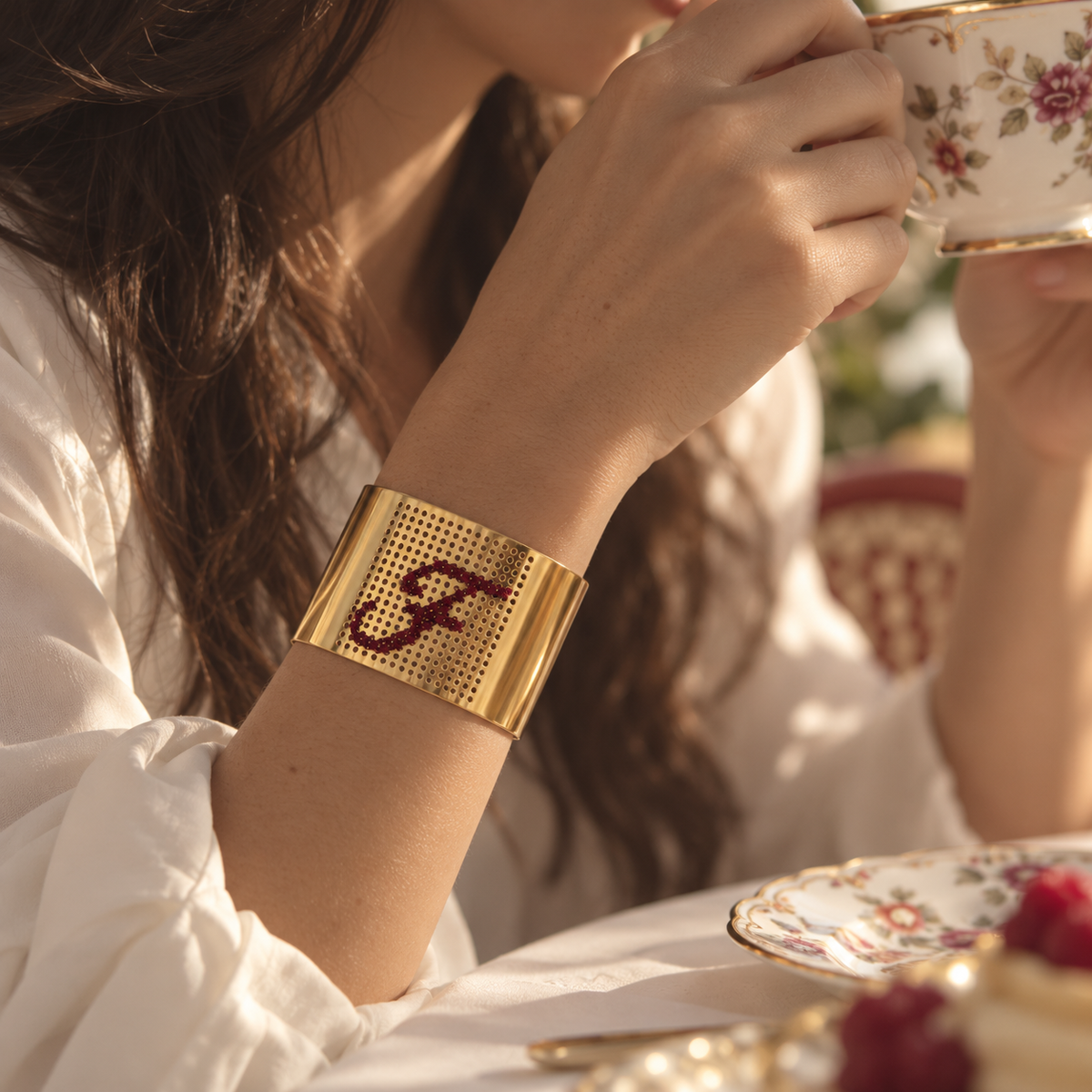 SIGNATURE BRACELET – BRACCIALE ALTO LISCIO RUTENIO