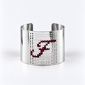 SIGNATURE BRACELET – BRACCIALE ALTO LISCIO ARGENTO