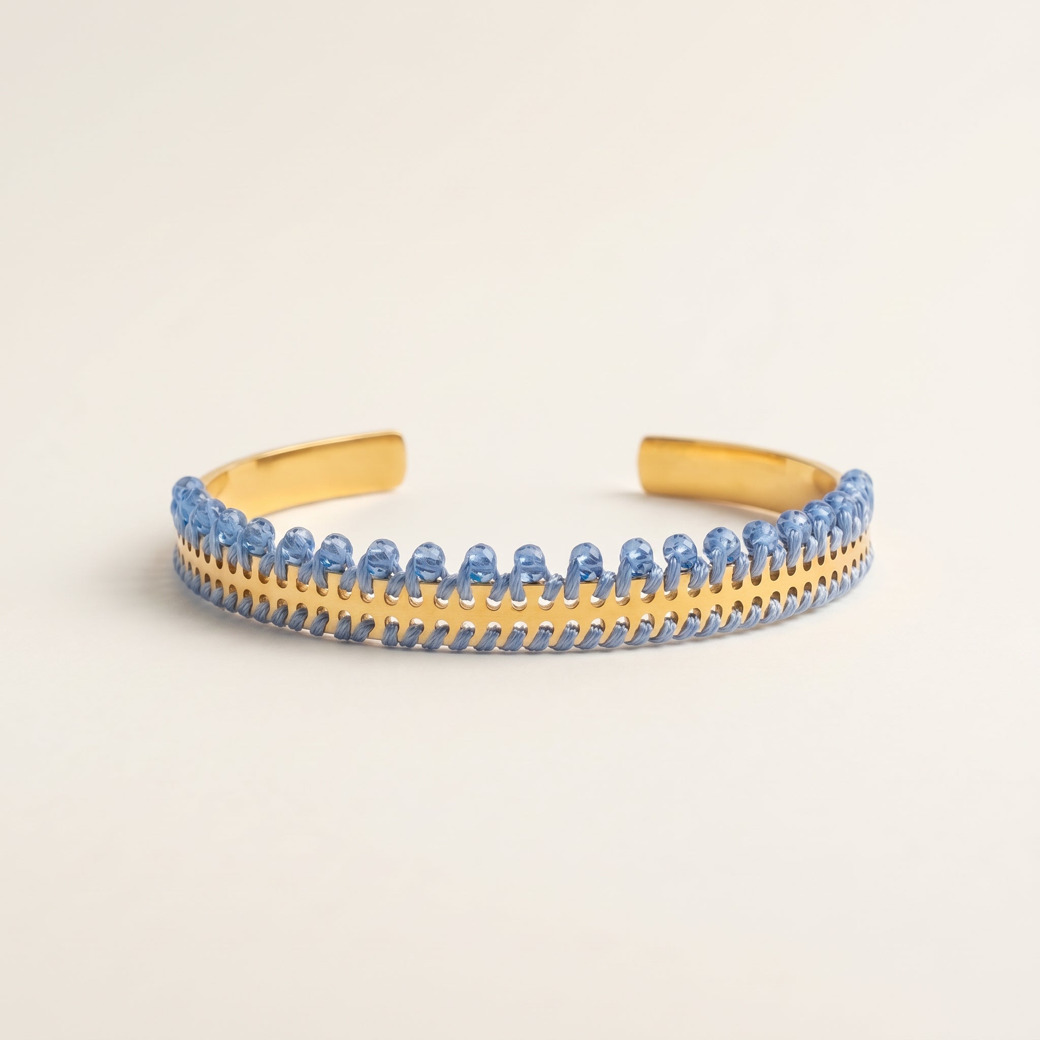 BRACCIALE MINI CON PERLINE ORO - Diagonali