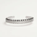 BRACCIALE MINI CON PERLINE ARGENTO - Diagonali