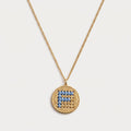 18K GOLD PENDANT NECKLACE - Letter