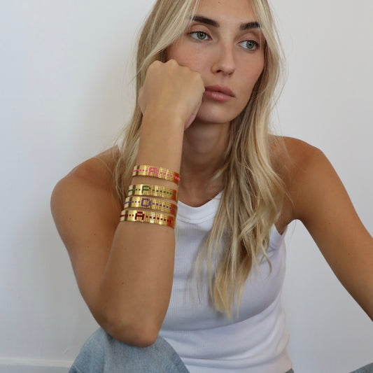 BRACCIALE BASSO ORO - Iniziale