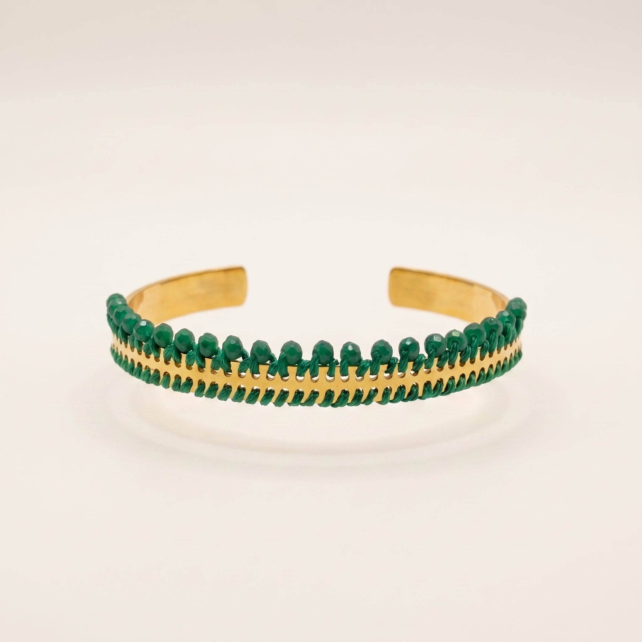 BRACCIALE MINI CON PERLINE ORO - Diagonali