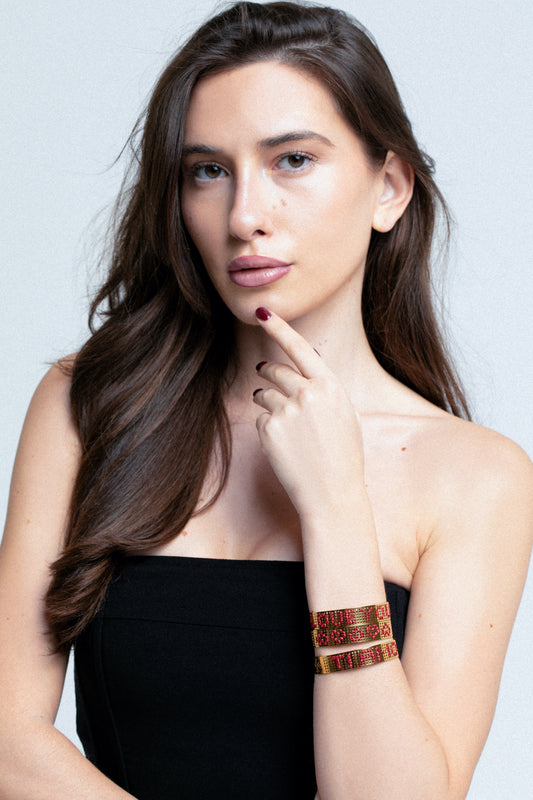 BRACCIALE BASSO ORO - Love You