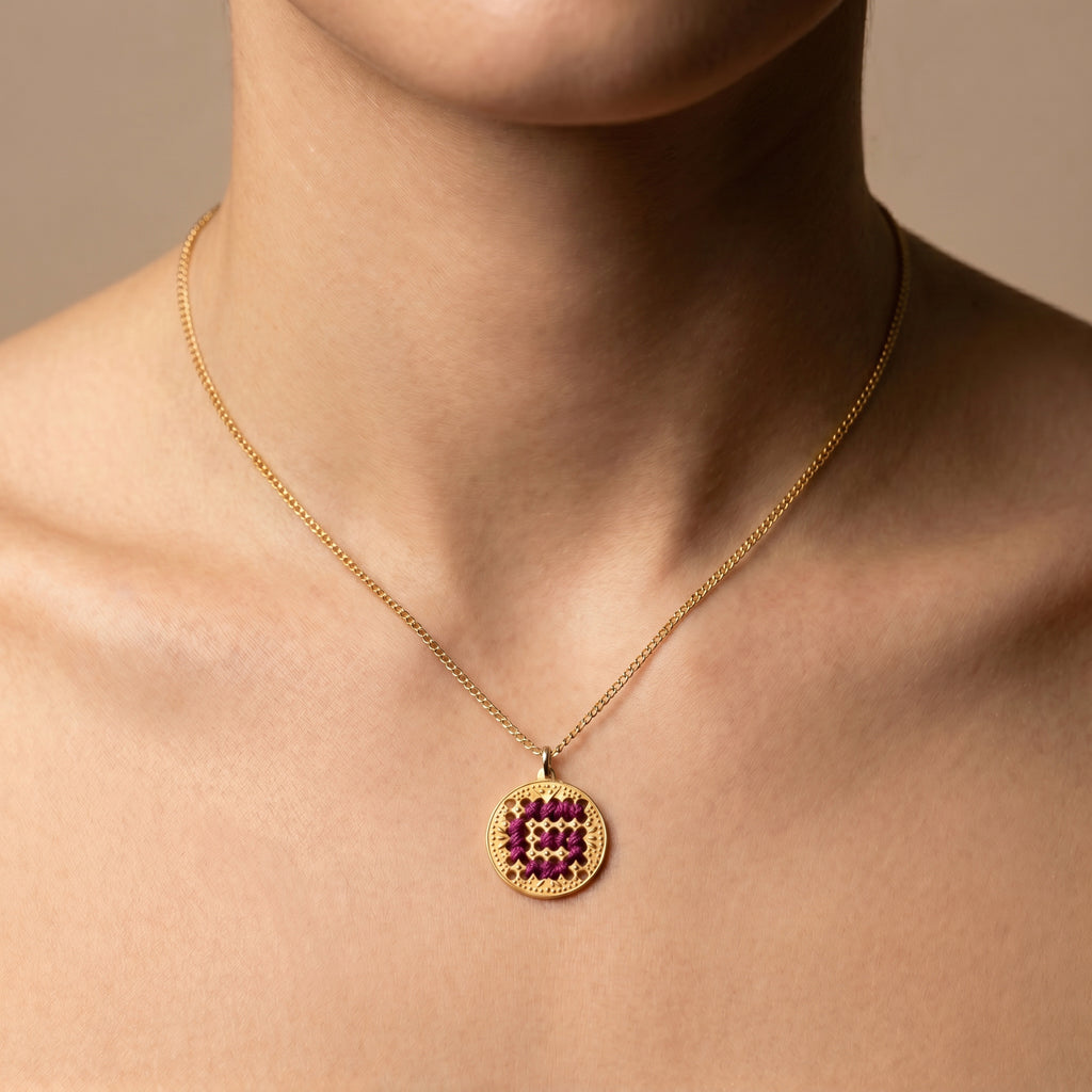 COLLANA CIONDOLO PICCOLO ORO - Lettera