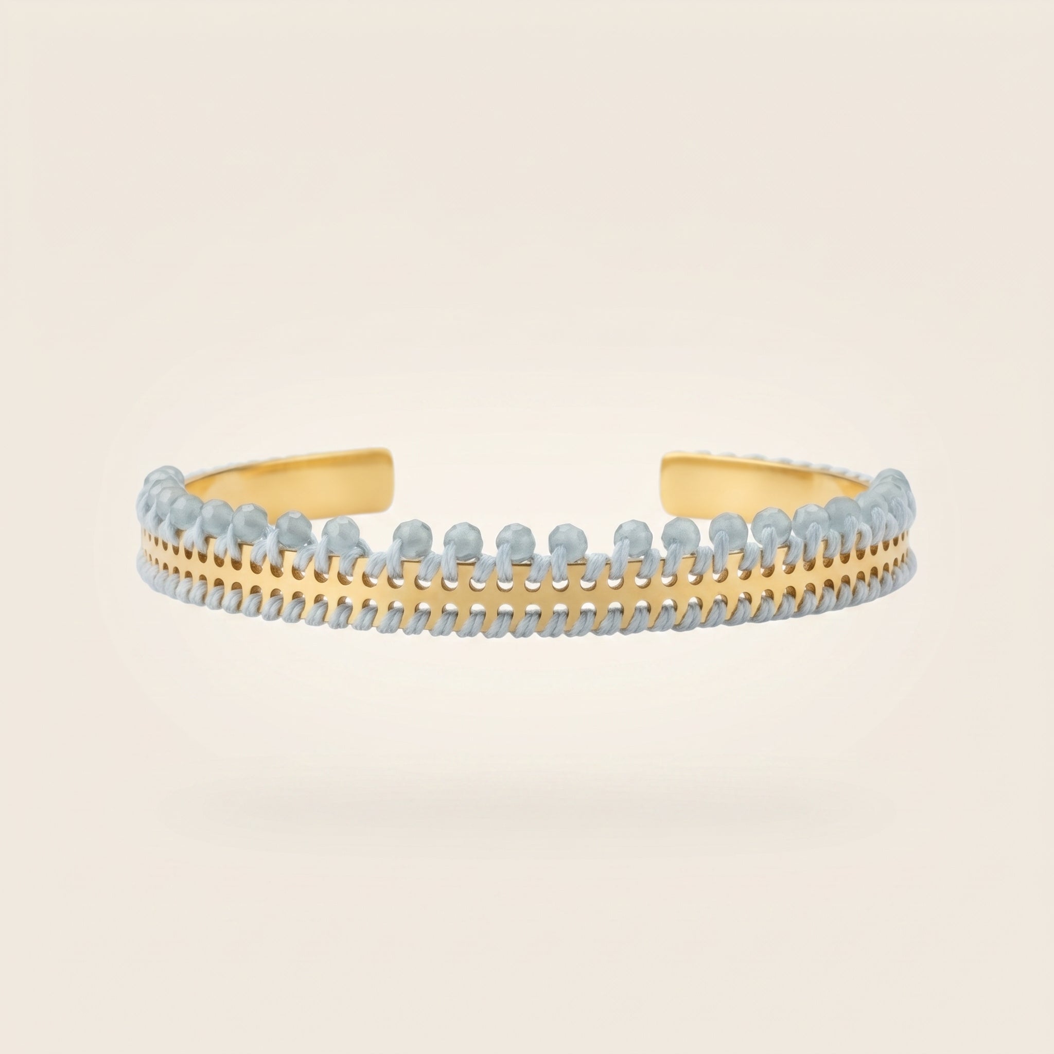 BRACCIALE MINI CON PERLINE ORO - Diagonali