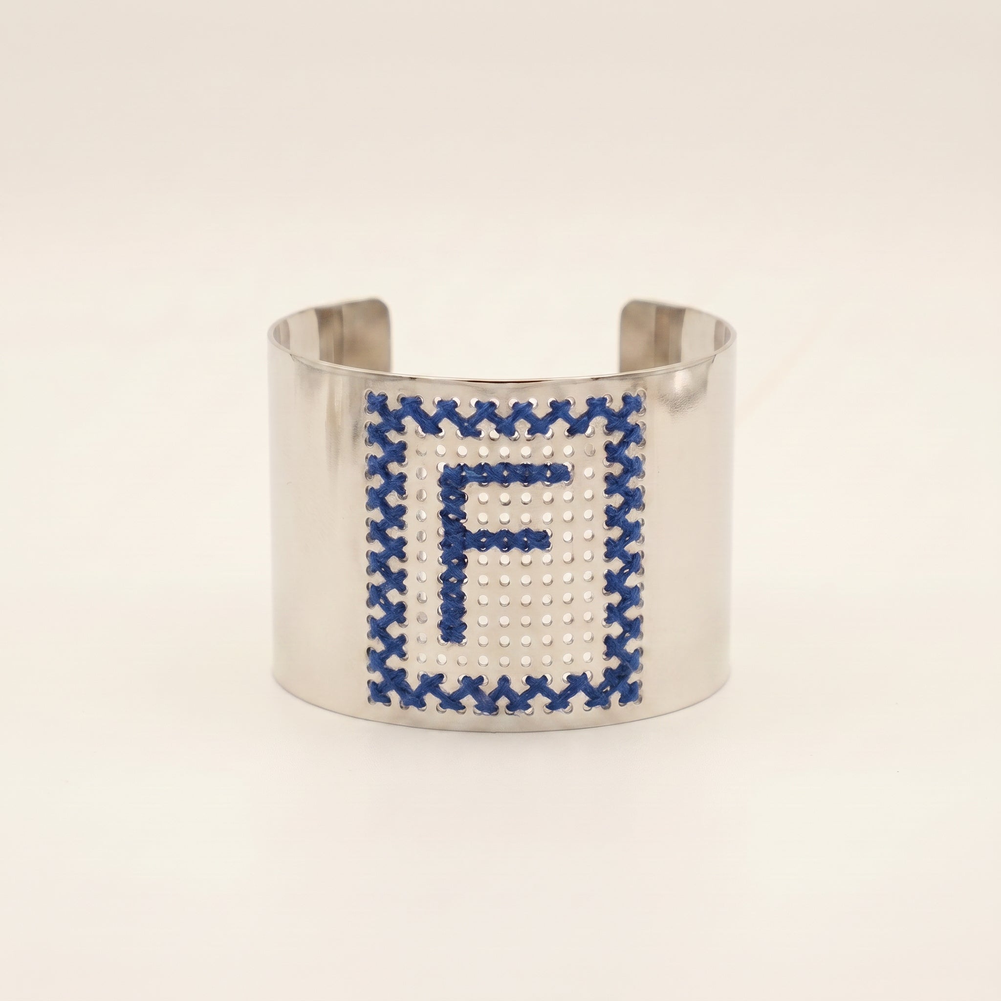 BRACCIALE ALTO LISCIO ARGENTO - Iniziale