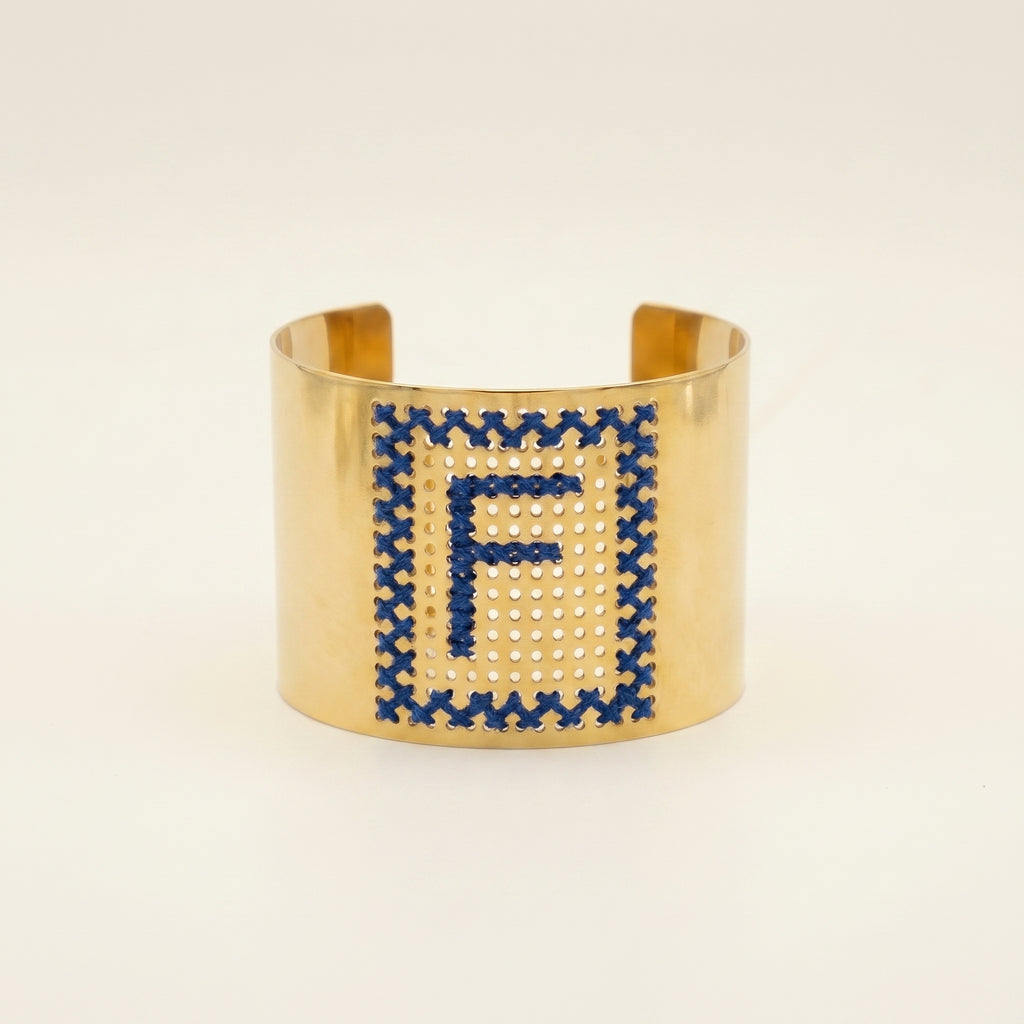 BRACCIALE ALTO LISCIO ORO - Iniziale